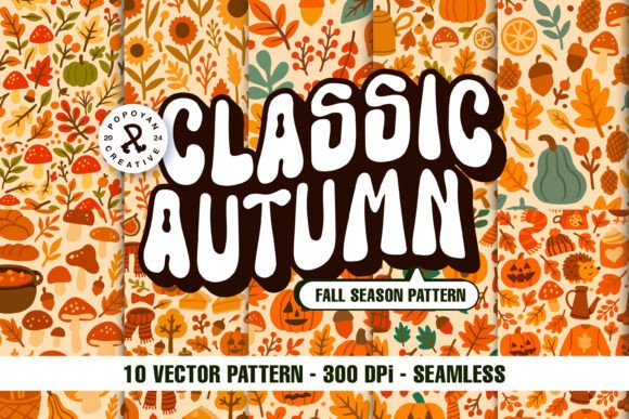 Classic Autumn Fall Season Patterns
