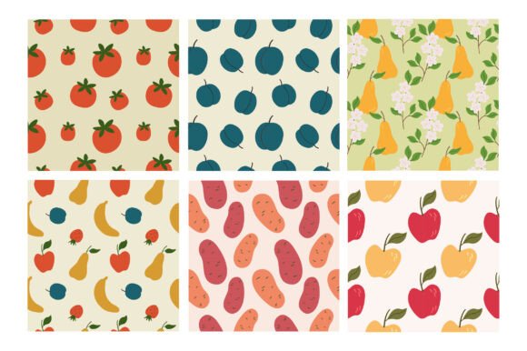 Seamless Patterns with Fruits Vegetables: A Comprehensive Guide to Digital Design Assets